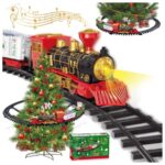 Χριστουγεννιάτικο Τρένο Δέντρου Άγ.Βασίλης με Φως και Μουσική