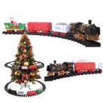 Χριστουγεννιάτικο Τρένο σε Ράγες για το Δέντρο