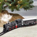 Χριστουγεννιάτικο Τρένο σε Ράγες Led με Ήχο και Εφέ Καπνού
