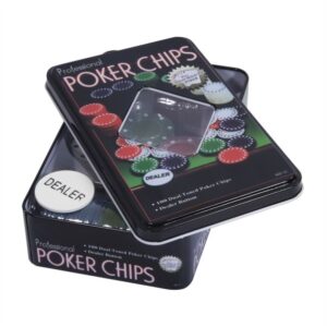 Σετ 100 Αριθμημένες Μάρκες Poker