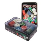 Σετ 100 Αριθμημένες Μάρκες Poker