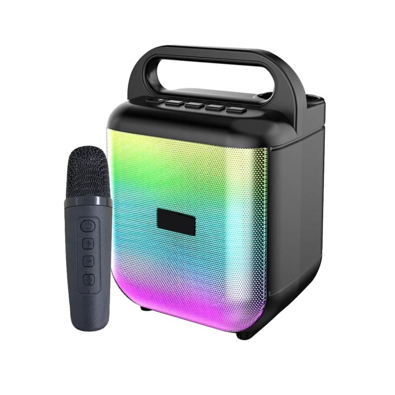 Ηχείο Bluetooth Led RGB με Μικρόφωνο Ηχείο Bluetooth Led RGB με Μικρόφωνο