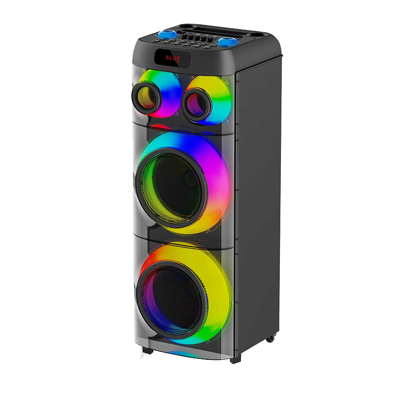 Επαναφορτιζόμενο Ηχείο Bluetooth Led RGB 100W Επαναφορτιζόμενο Ηχείο Bluetooth Led RGB 100W