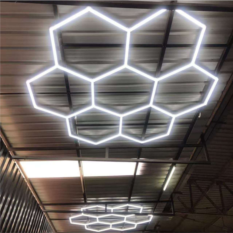Φωτιστικό LED Κυψέλη - 7 Εξάγωνα Φωτιστικό LED Κυψέλη - 7 Εξάγωνα